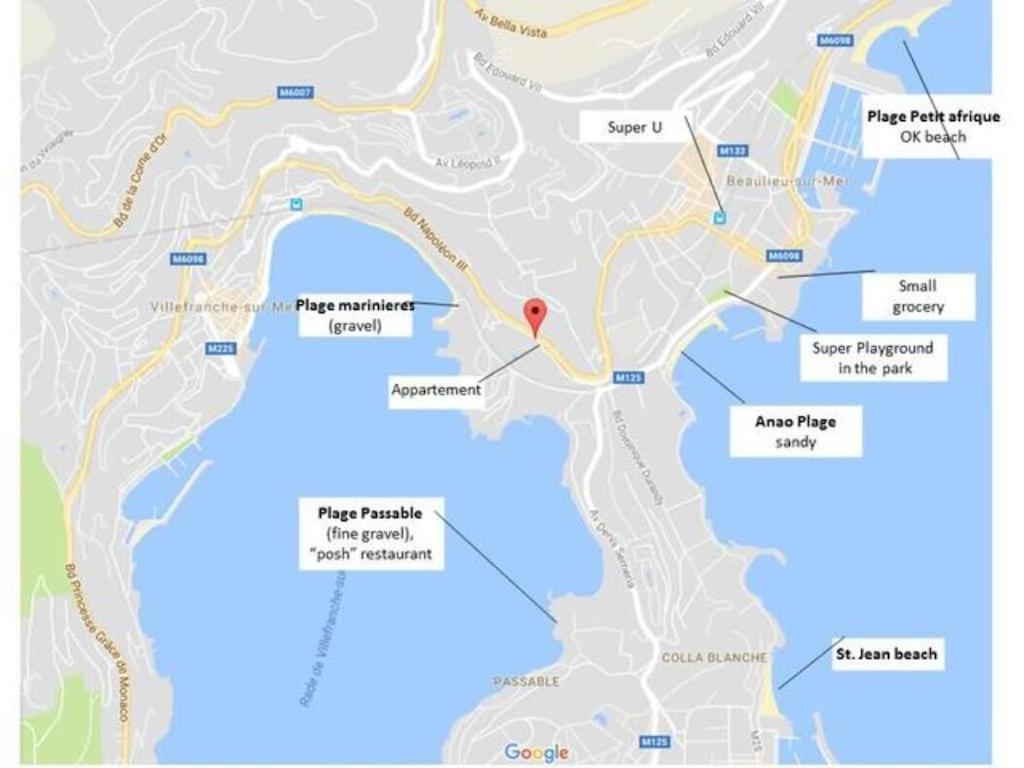 Pool , 150m To Beach, Seaview * Villefranche-sur-Mer